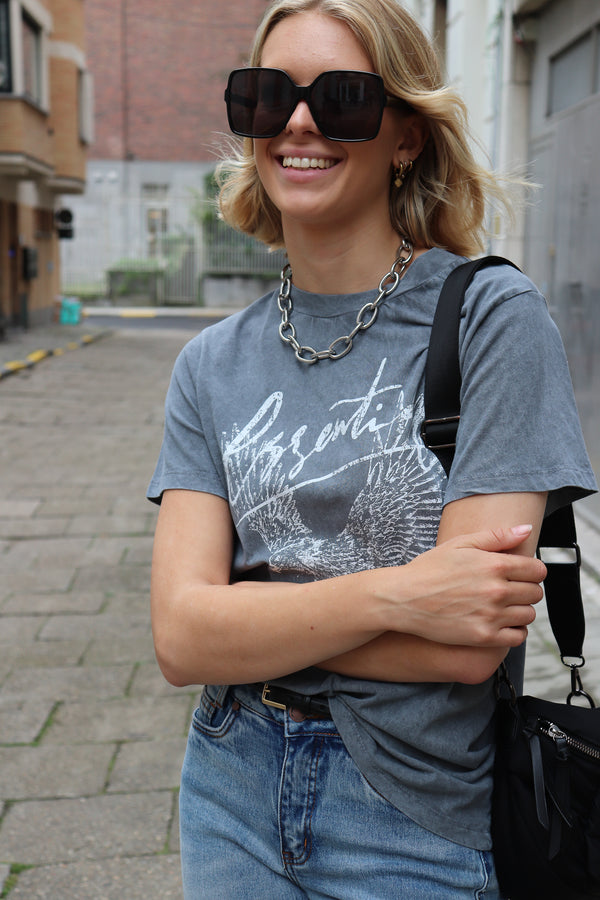 'Hanne' T-shirt With Print